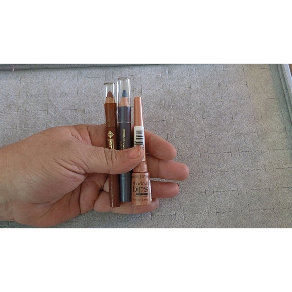Jordana Cosmetics Eye Liner Pencil Brown and Blue - Picture 1 of 1